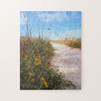 A Trail to the Beach Jigsaw Puzzle