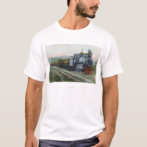 A Train of LogsCoos Bay OR T_Shirt