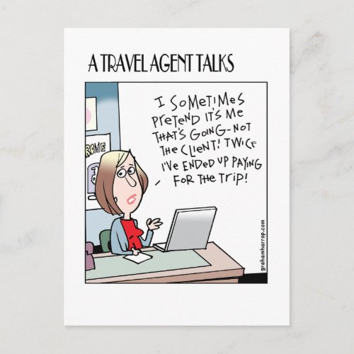 A Travel Agent talks cards