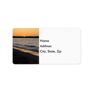 A Traverse Sunset Address Labels