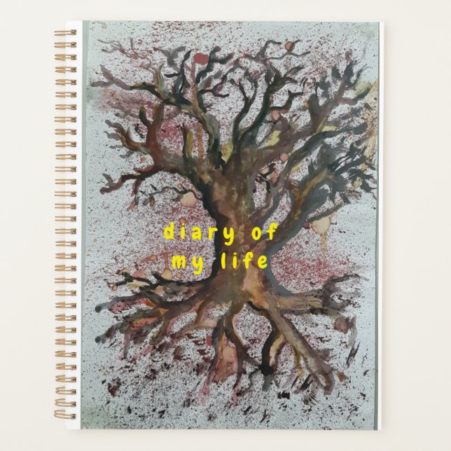 a tree of life  planner (Front)