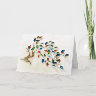 A Tree of Many Colors Note Card
