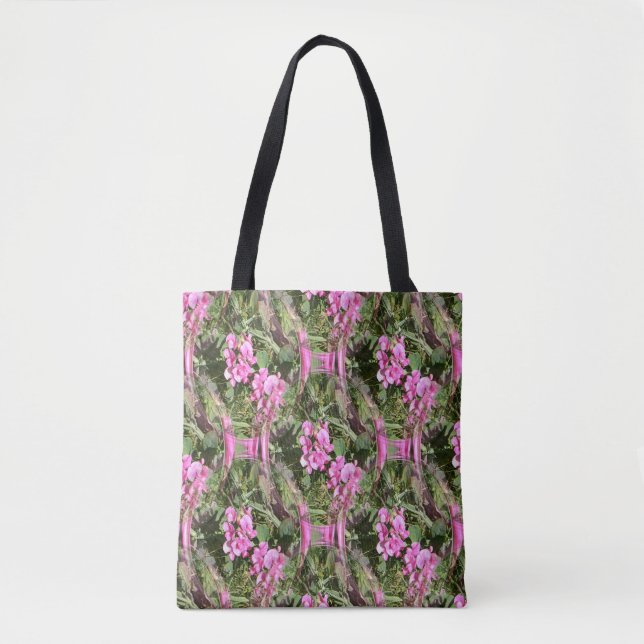 A trellis of Sweet peas.... Tote Bag (Front)