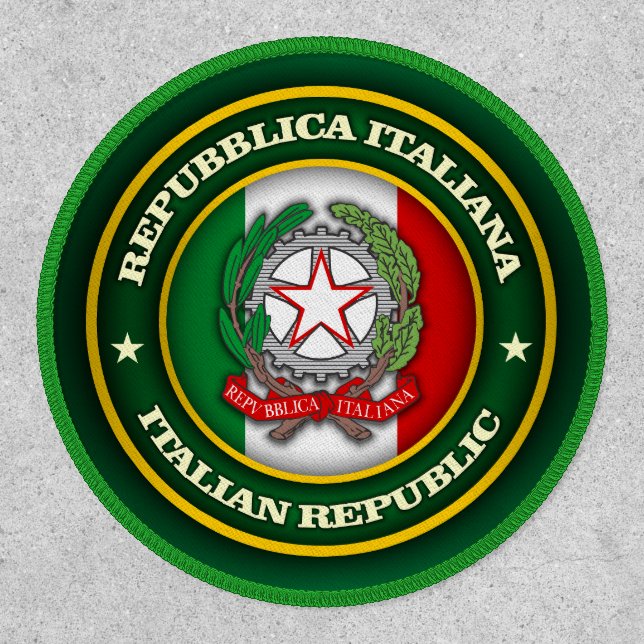 A Tribute to Italy Patch (Front)