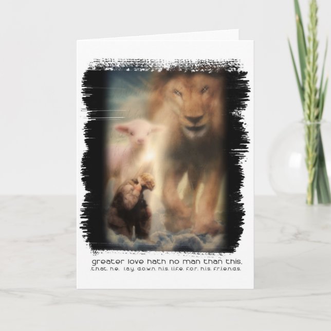 A Tribute to Our Fallen Soldiers, II Card (Front)