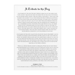 A Tribute to the Dog, Man's Best Friend Acrylic Print