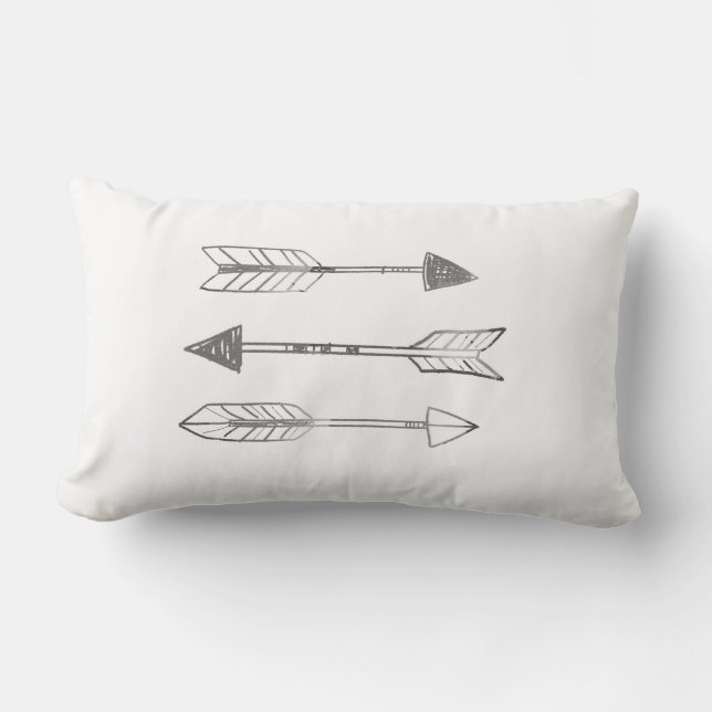 A Trinity of Arrows by VOL25 Lumbar Pillow (Front)