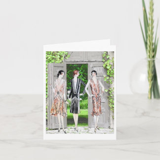 A Trio Entrance Card