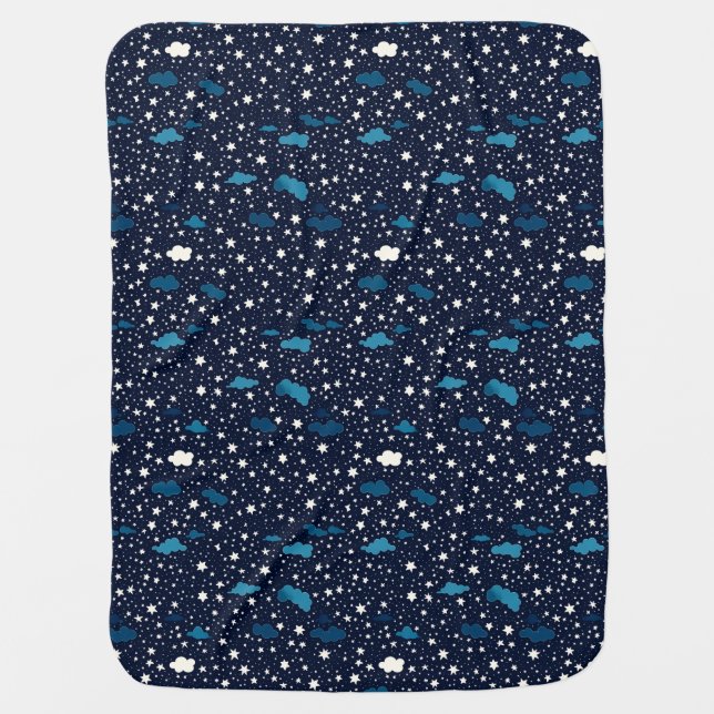 A trip to dreamland with many stars, a blanket (Front)