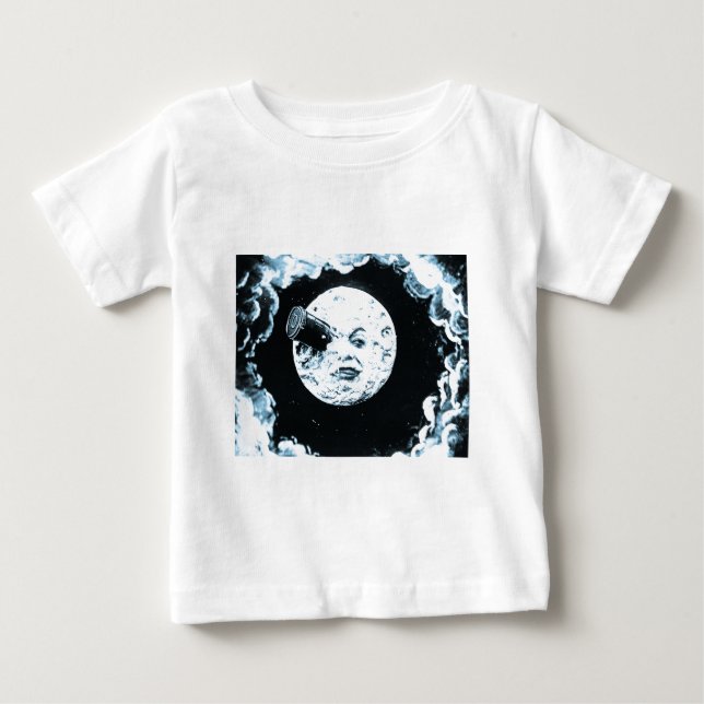 A Trip to the Moon Baby T-Shirt (Front)