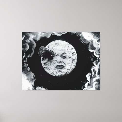 A Trip to the Moon Canvas Print