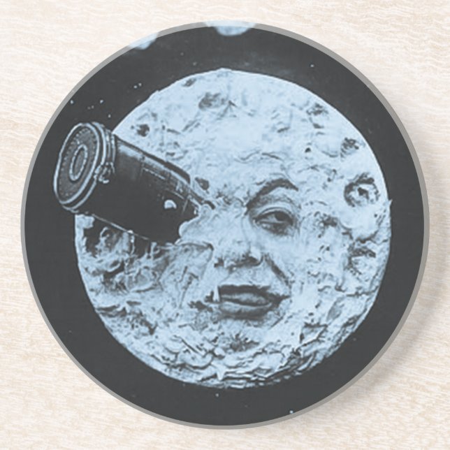 A Trip to the Moon Drink Coaster (Front)
