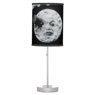 A Trip to the Moon Georges Melies Sci-fi Film Table Lamp