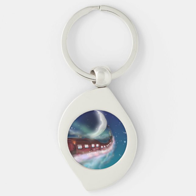 A Trip to the Moon Keychain (Front)