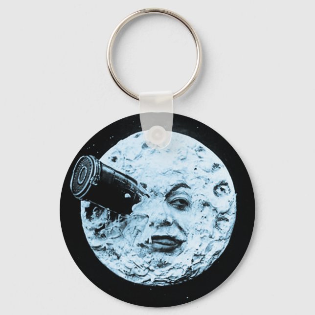 A Trip to the Moon Keychain (Front)