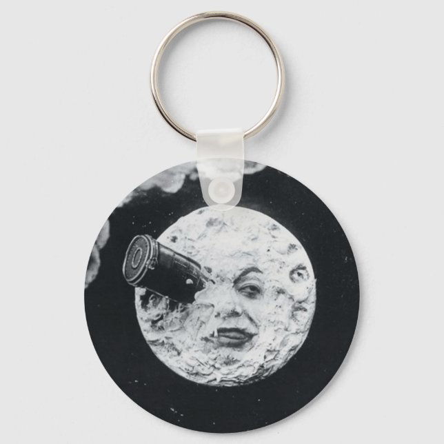 A Trip to the Moon Keychain (Front)