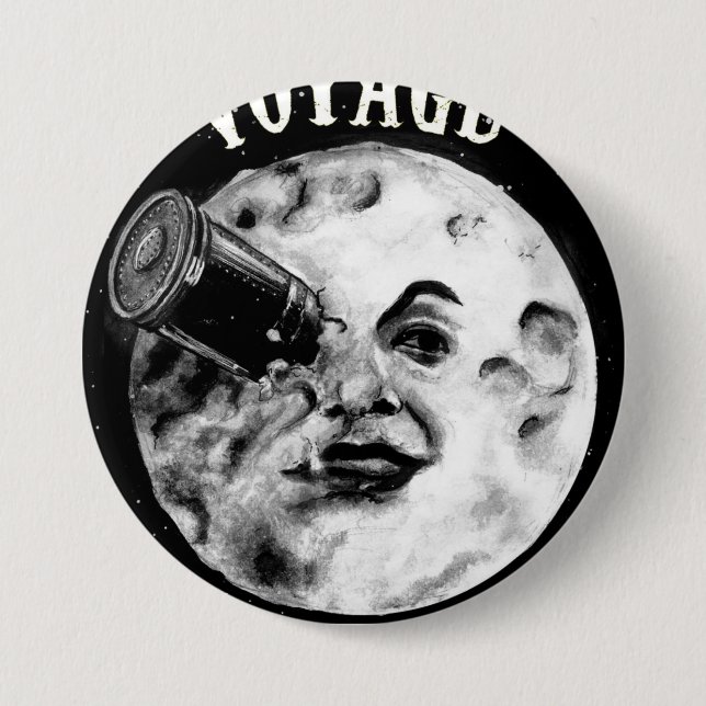 A Trip to the Moon (Le Voyage Dans La Lune) Button (Front)