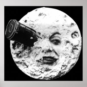 A Trip to the Moon Le Voyage Dans La Lune - face Poster
