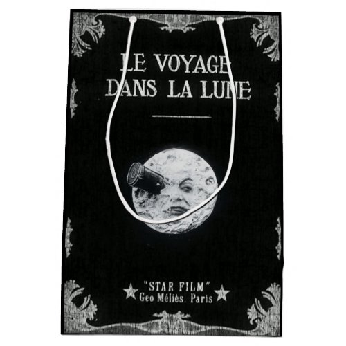 A Trip to the Moon Le Voyage dans la Lune Vintage Medium Gift Bag