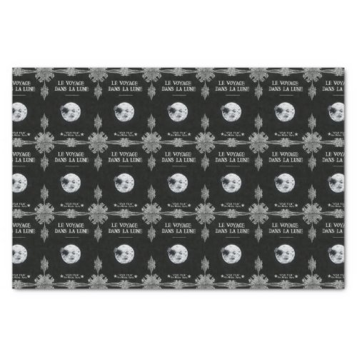 A Trip to the Moon Le Voyage dans la Lune Vintage Tissue Paper