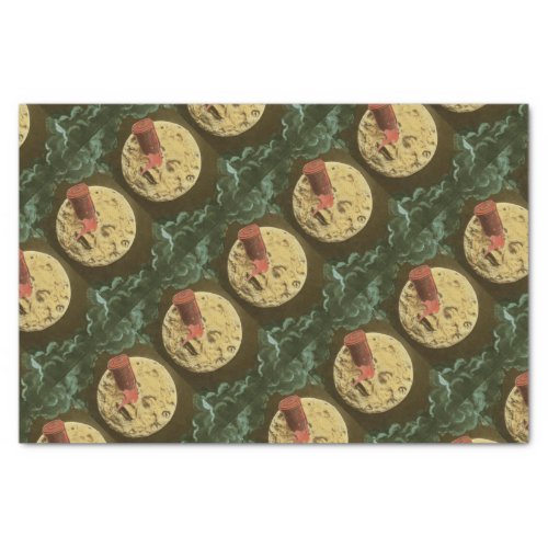 A Trip to the Moon Le Voyage dans la Lune Vintage Tissue Paper