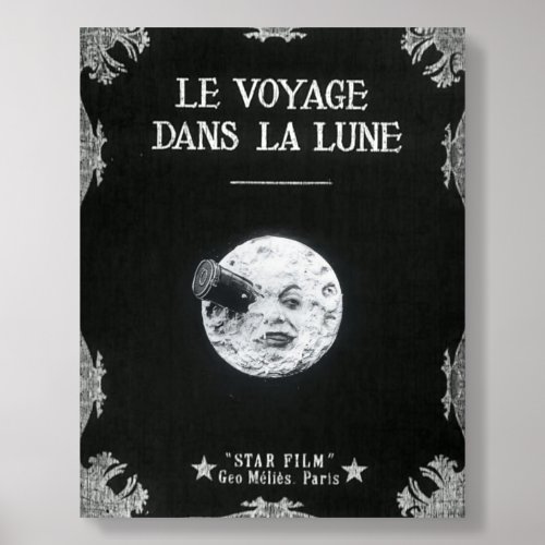 A Trip to the Moon or Le Voyage dans la Lune Retro