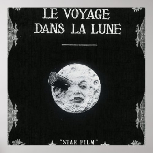 A Trip to the Moon or Le Voyage dans la Lune Retro