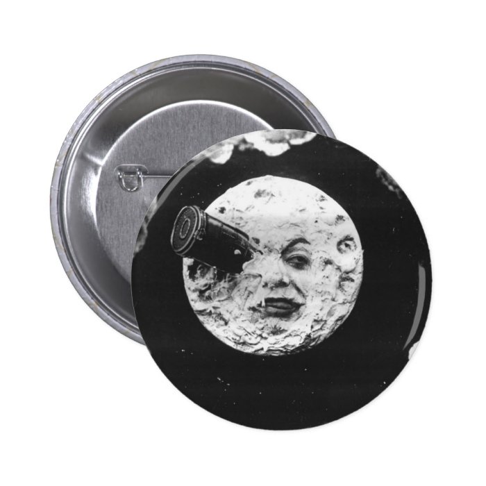 A Trip to the Moon Pinback Buttons