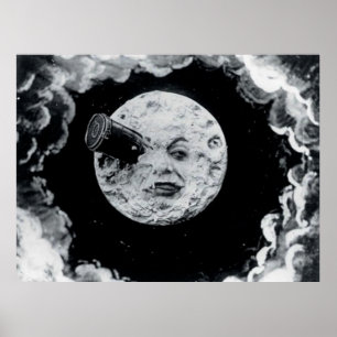 A Trip to the Moon Poster