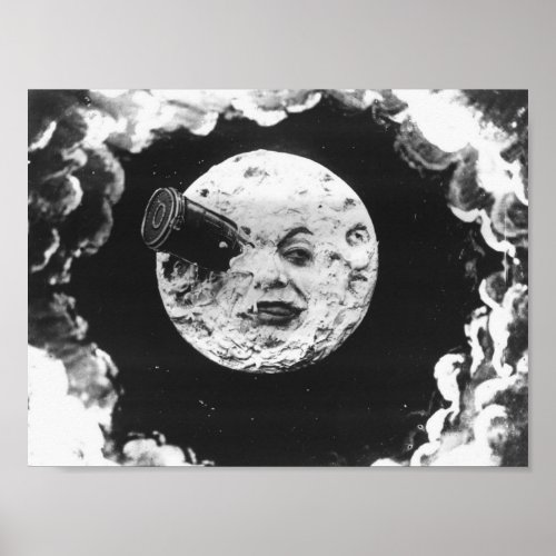 A Trip to the Moon Poster