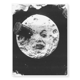A Trip to the Moon Temporary Tattoos