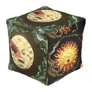 A Trip to the Moon vintage 1902 movie still Pouf