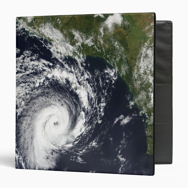 A tropical cyclone 3 ring binder (Front/Inside)