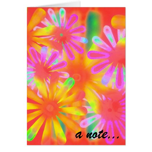 a tropical note cards (Front)
