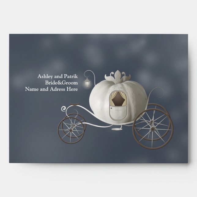 A True Fairy Tale Wedding Envelope (Front)