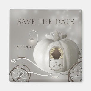 A True Fairy Tale Wedding Save the Date Magnet