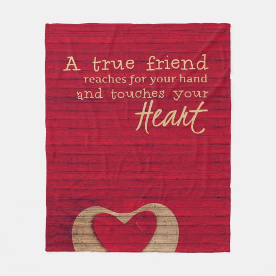 A True Friend A Friendship Blanket BLANKET MED