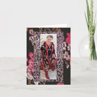 A True Friend Birthday wish Folded Greeting Card