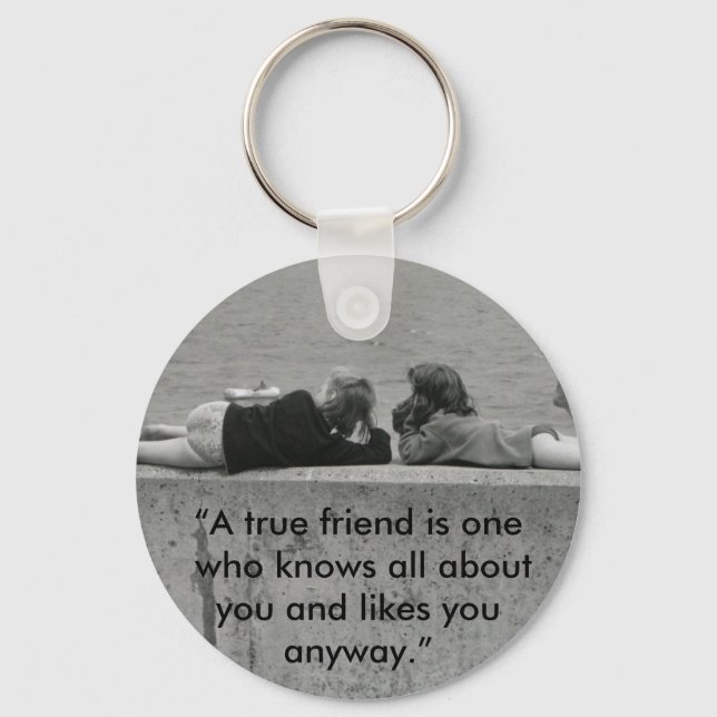 A True Friend Keychain (Front)