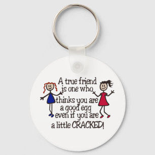 A True Friend Keychain