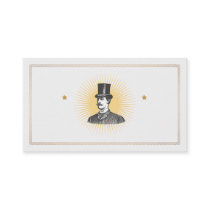 A True Gentleman Vintage Business Card