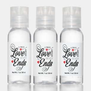 A true love story hand sanitizer
