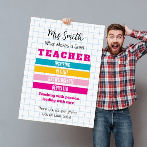 A Truly Amazing Teacher | Inspiring Patient Knowle Card