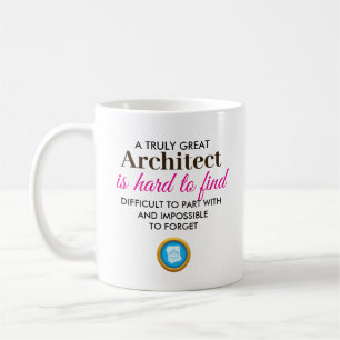 A Truly Great Architect – Personalized Name Coffee Mug