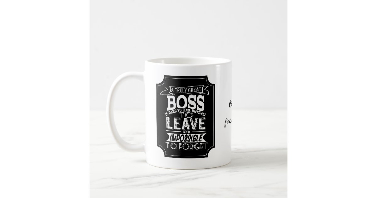 World's Best Boss funny mug, Zazzle