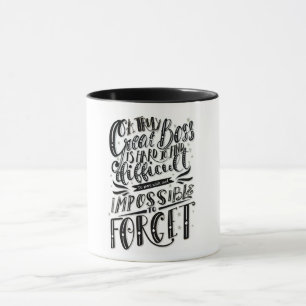 A truly great boss mug