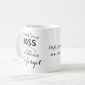 A truly Great Boss Mug  Boss gift (Front Left)