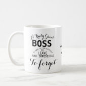 A truly Great Boss Mug  Boss gift (Left)