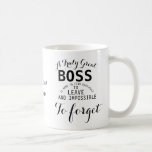 A truly Great Boss Mug Boss gift A truly Great Boss Mug Boss gift