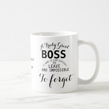 A truly Great Boss Mug  Boss gift